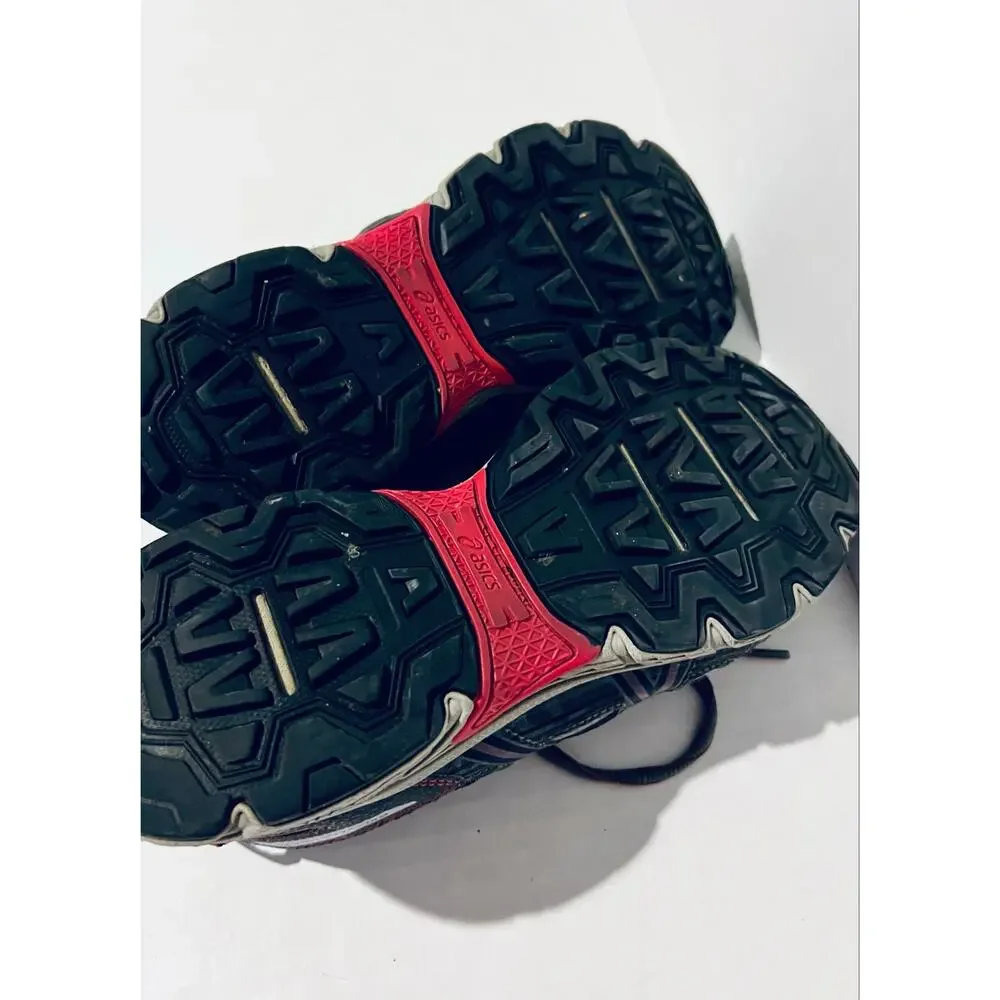 ASIC Running Shoes.  Size 8, Gray and Purple